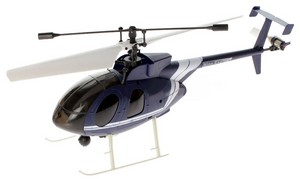 Вертолет Nine Eagles Bravo SX 2.4 GHz в кейсе (Dark Blue RTF Version) NE30232024206004A Тёмно-синий