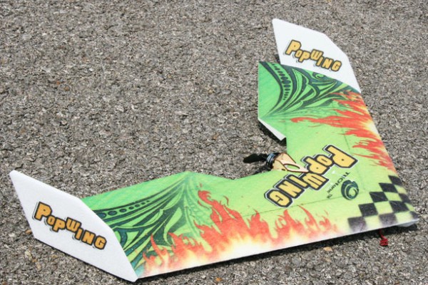 Летающее крыло TechOne Popwing 900мм EPP ARF Зеленый