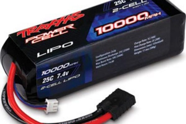 Аккумулятор Traxxas Li-Po Battery 7.4V 10000mAh 2S2P 25C (TRX2854)