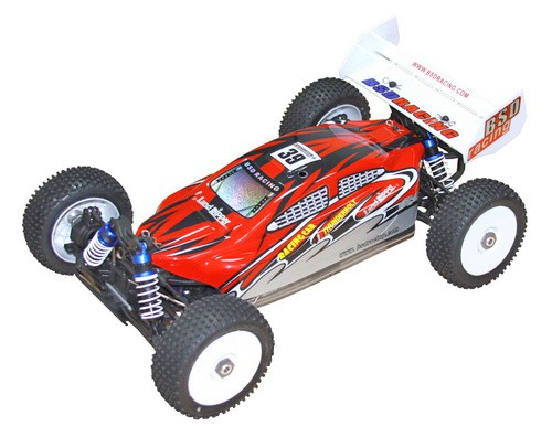 Автомобиль BSD Racing Brushless Buggy 4WD 1:8 2.4Ghz EP (Red RTR Version) BS803T Red