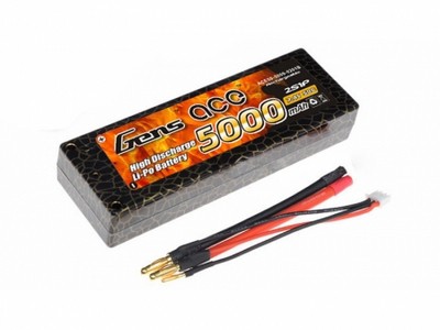 Аккумулятор Gens Ace Li-Po battery 7.4V 5000 mAh 2S1P 50C Hard Case (ACE-5000-2S-50H)