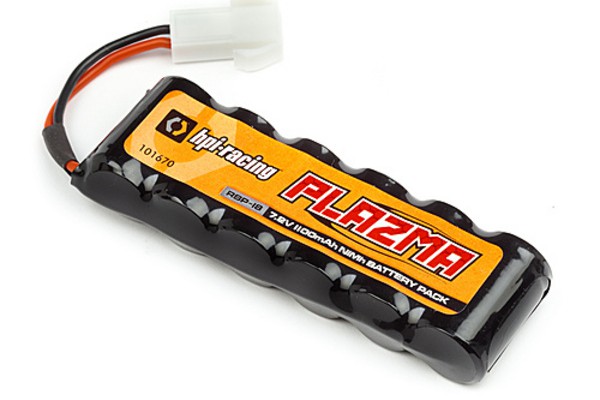Аккумулятор HPI Racing Plazma 7.2V 1100mAh NI-MH 6S Mini Recon Re-Chargeable Battery Pack (HPI105520)