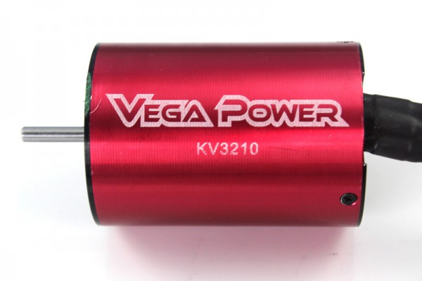 1:10 3650KV3210 Sensorless Brushless Motor 11T KV3210 3.5 Shaft Banana Plug