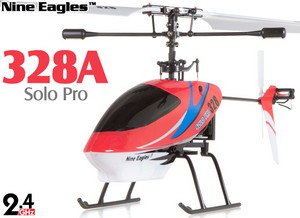Вертолет Nine Eagles Solo PRO 328 2.4 GHz (Red RTF Version) (NE R/C 328A) NE30232824207003A Красный