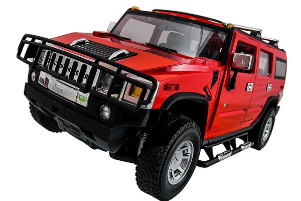 Автомобиль Meizhi 1:14 лиценз. Hummer H2 (MZ-2026r) Красный