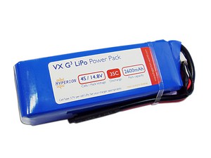 Аккумулятор Hyperion Li-Polimer battery G3 VX 14.8V 2600 mAh 4S 35C/65C (HP-LG335-2600-4S)