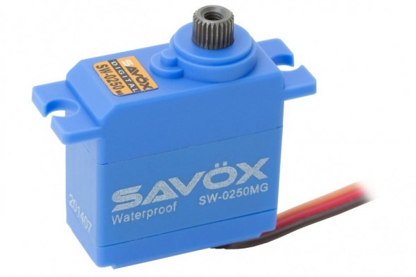 Сервопривод Savox цифровой 3,5-5 кг/см 4,8-6 В 0,14-0,11 сек/60° 25 г (SW-0250MG)