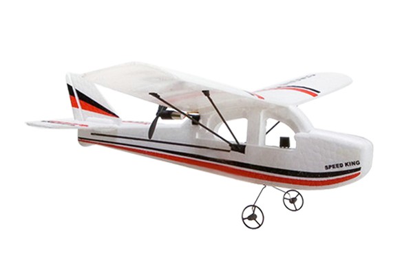 Самолет VolantexRC мини Cessna 200мм RTF (TW-781) Красный