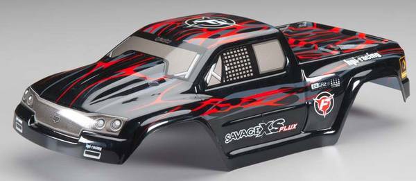 Корпус HPI Racing GT-2 XS для Savag XS 1:10 Окрашенный (HPI105274) Черно-красный